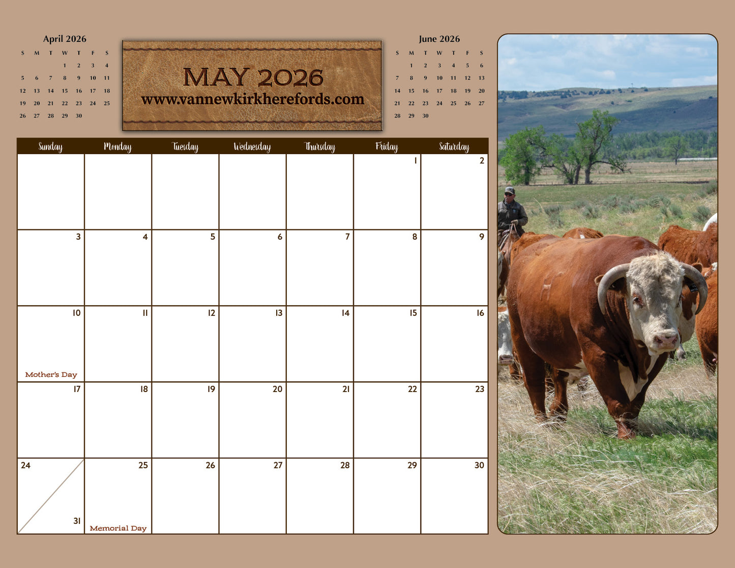 2026 Calendar