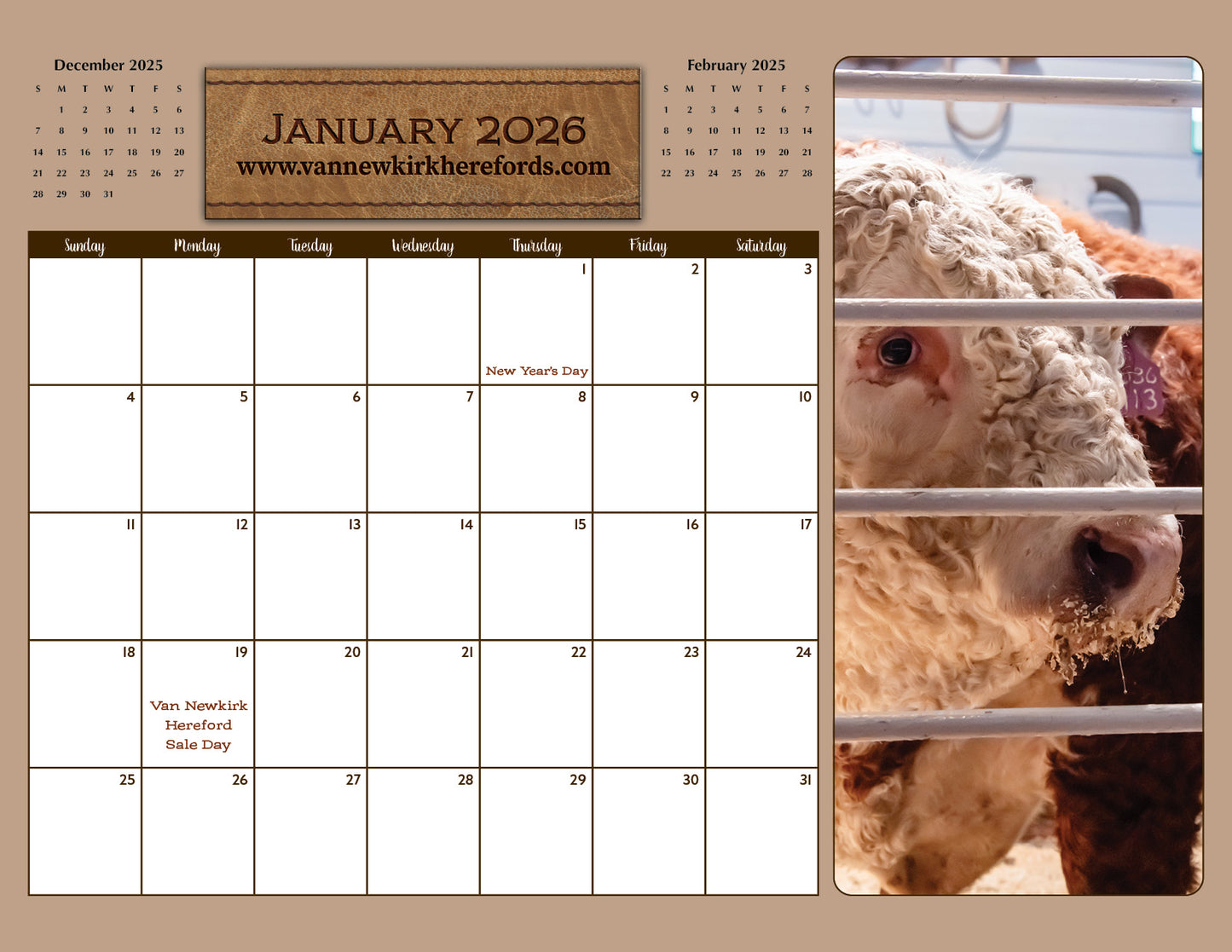 2026 Calendar