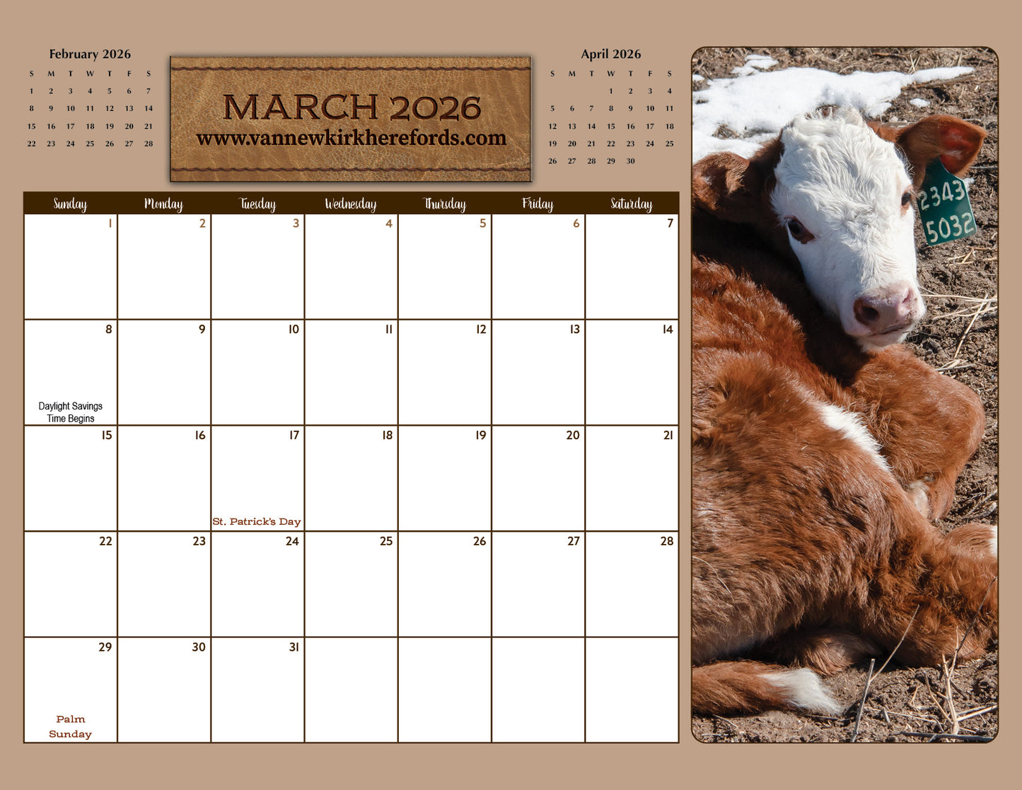 2026 Calendar