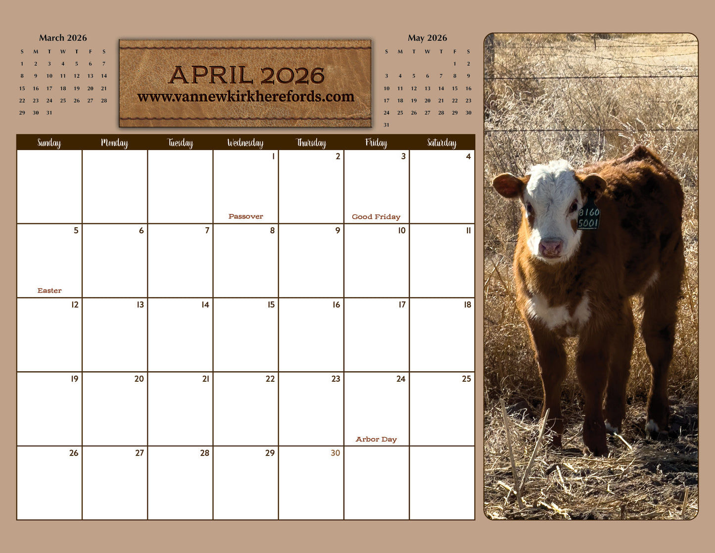 2026 Calendar
