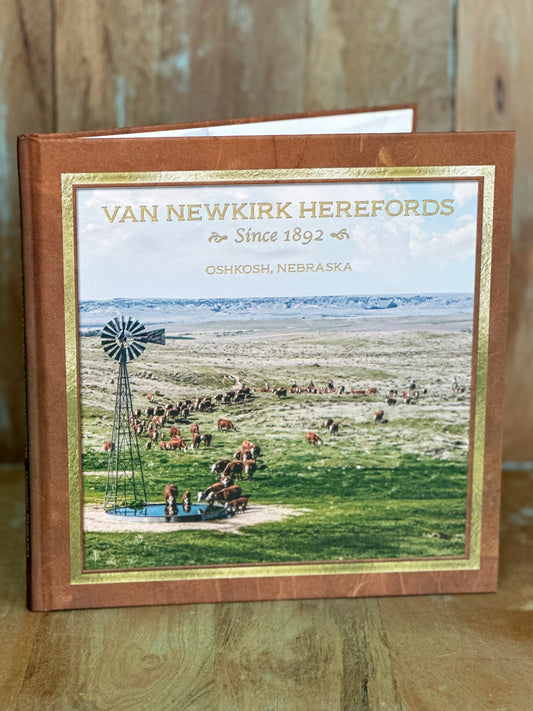 Van Newkirk Herefords Coffee table book